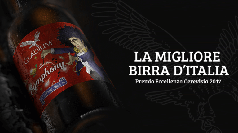 Studio La Regina - Symphony di birra Gladium vince il Premio Cerevisia 2017