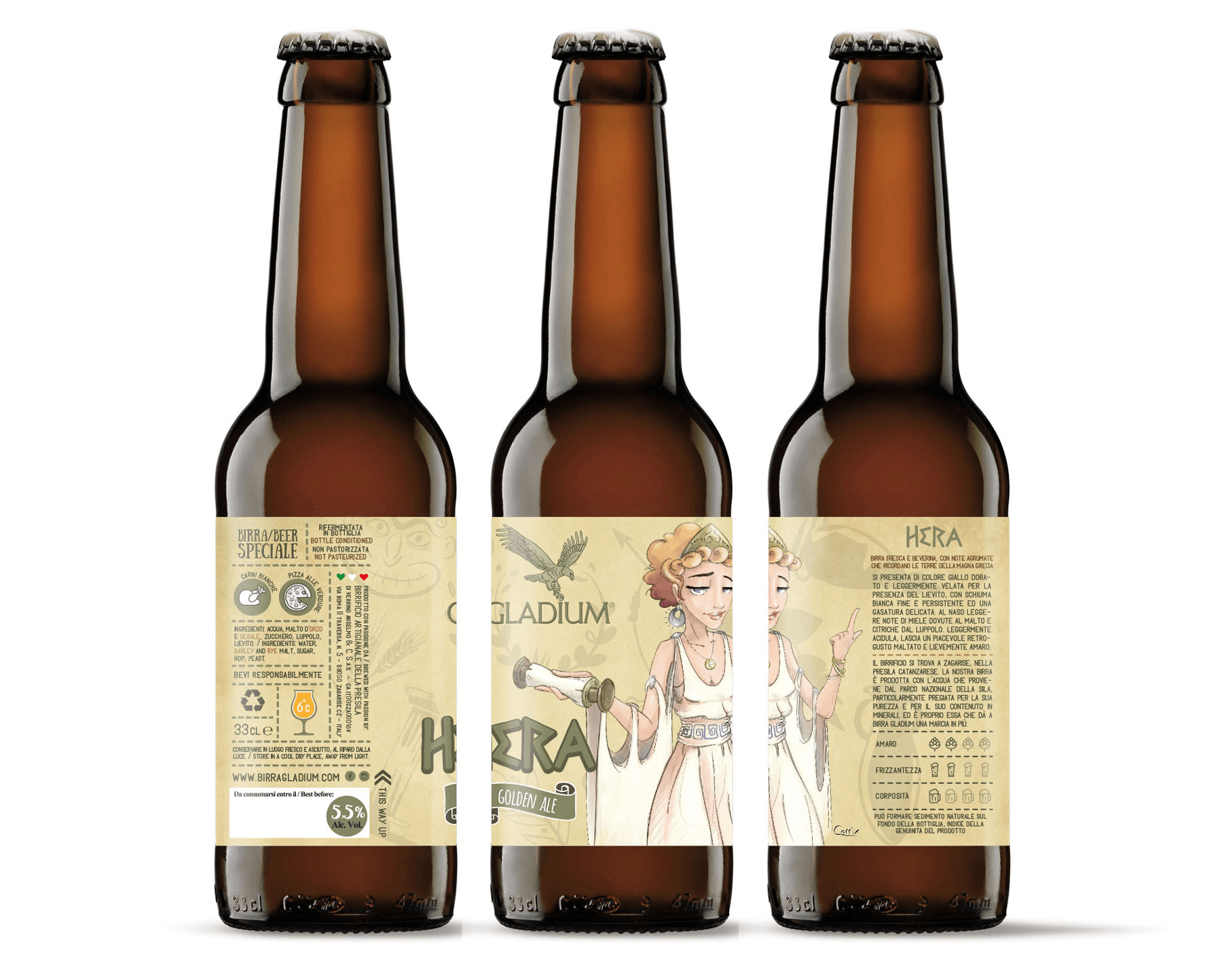 Studio La Regina - Birra Gladium 33 cl hera