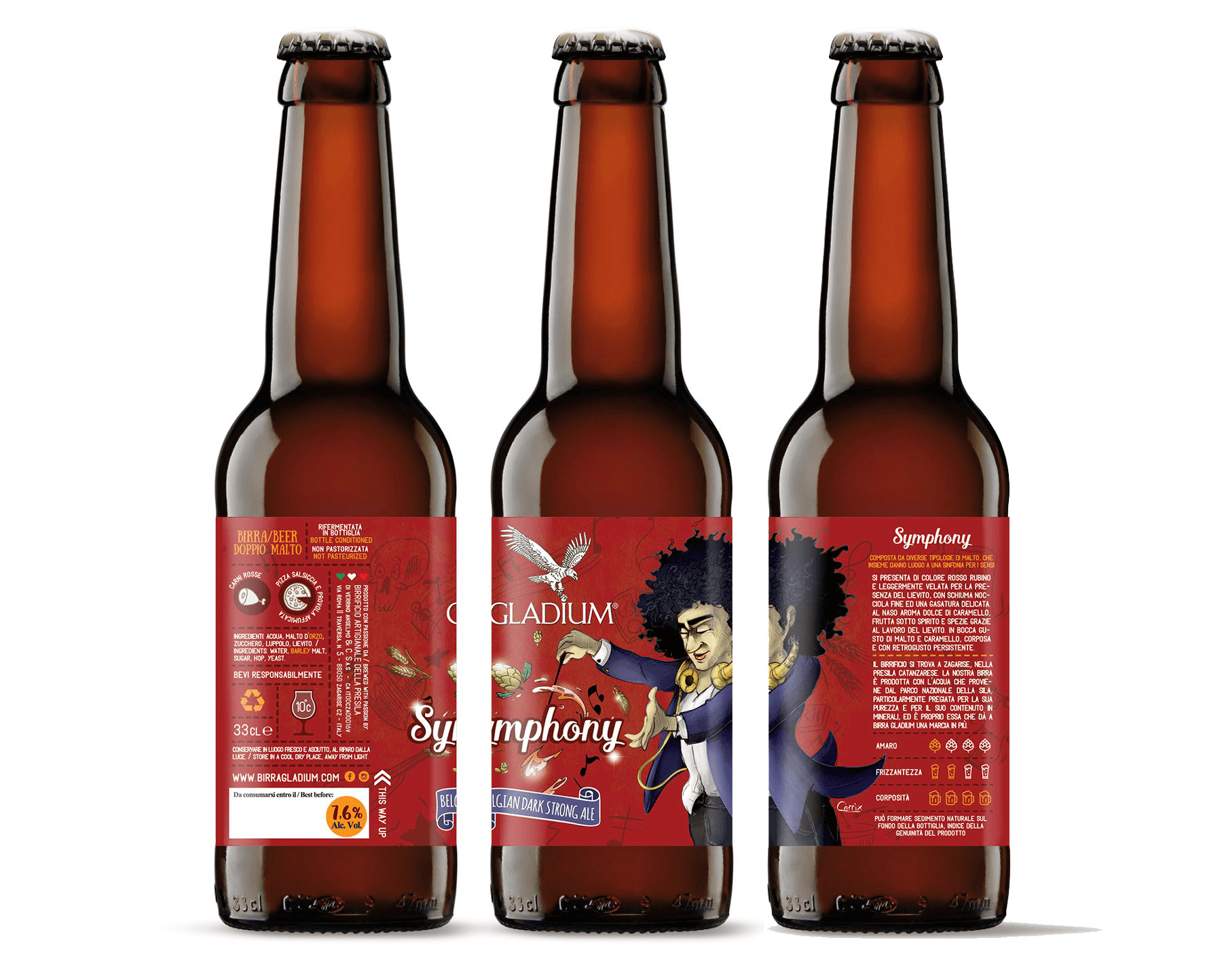 Studio La Regina - Birra Gladium 33 cl symphony