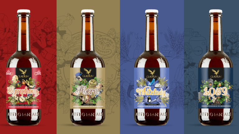 Le etichette di Birra Gladium 75 cl sono su Packaging of the World