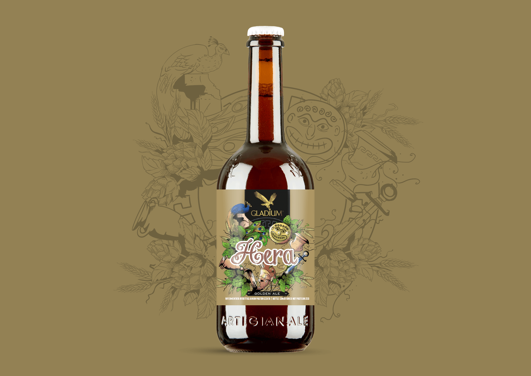 Studio La Regina - Birra Gladium 75 cl hera