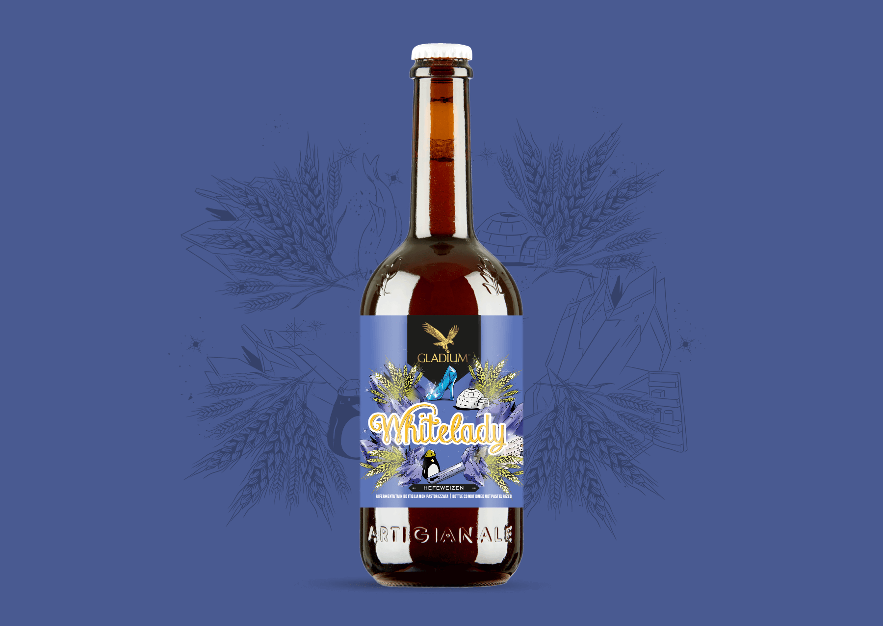 Studio La Regina - Birra Gladium 75 cl whitelady