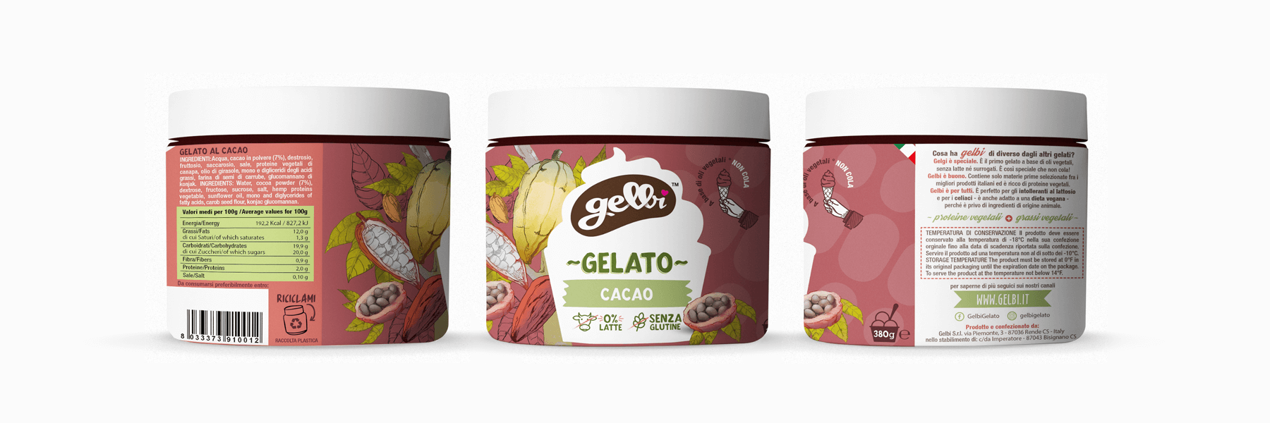 Studio La Regina - gelato Gelbi al cacao