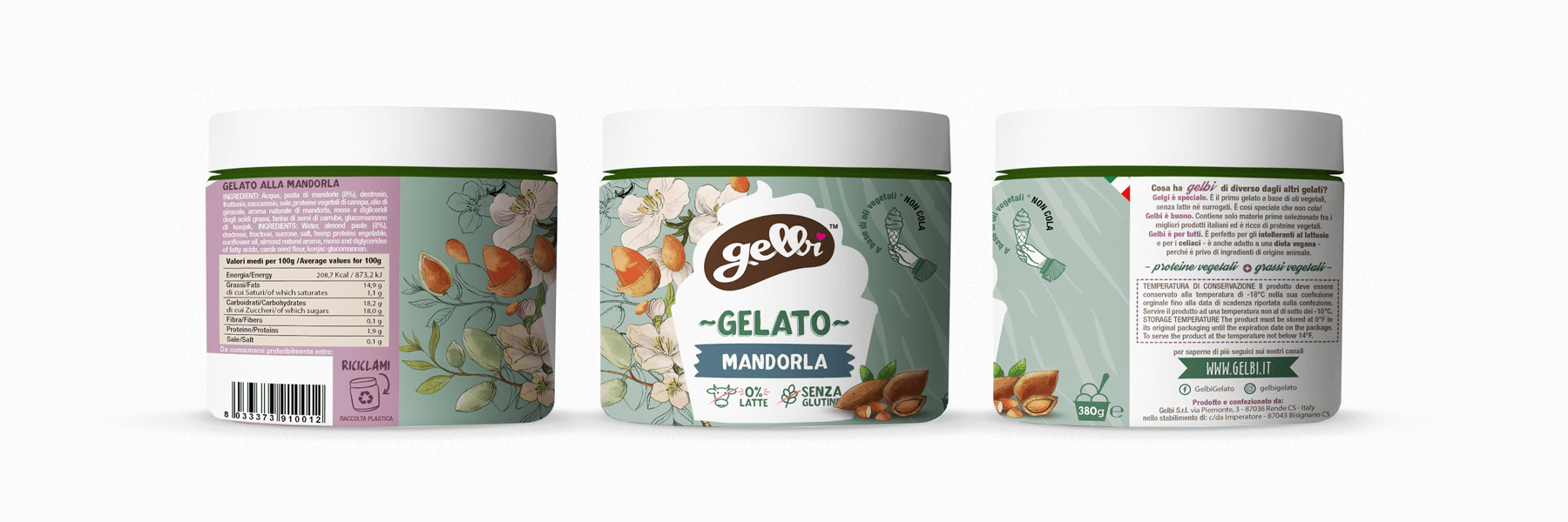 Studio La Regina - gelato Gelbi alla mandorla