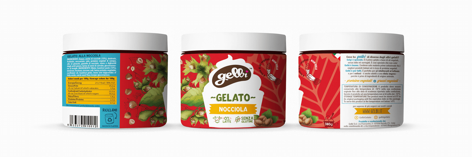 Studio La Regina - gelato Gelbi alla nocciola