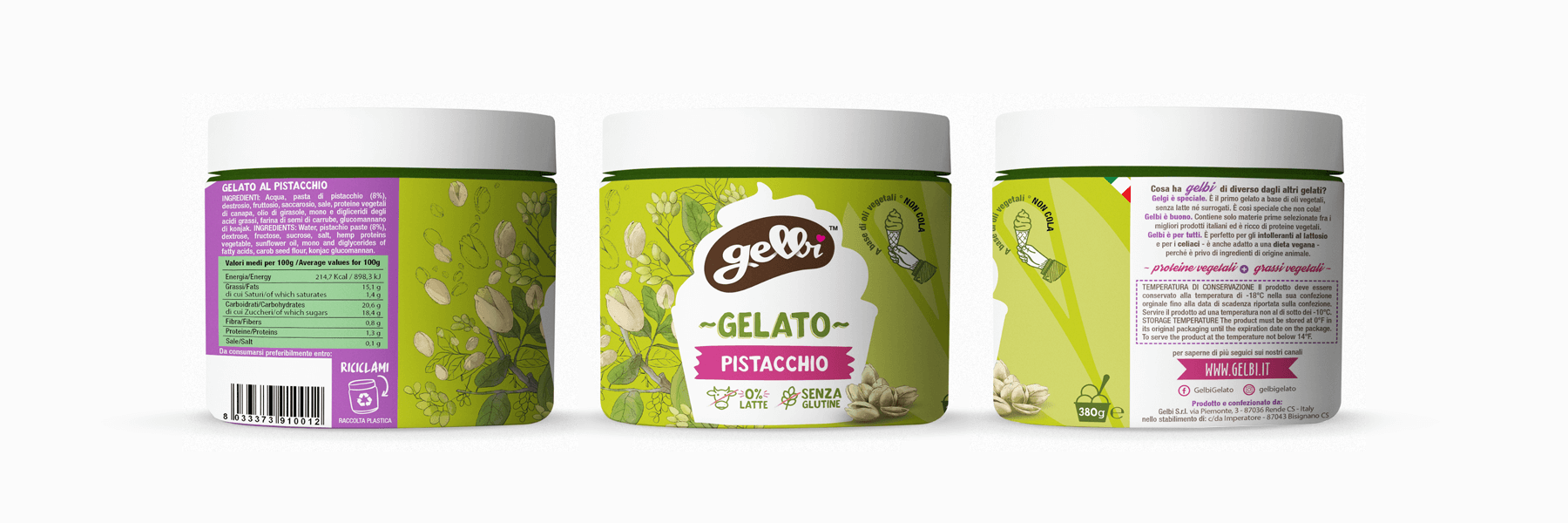 Studio La Regina - gelato Gelbi al pistacchio