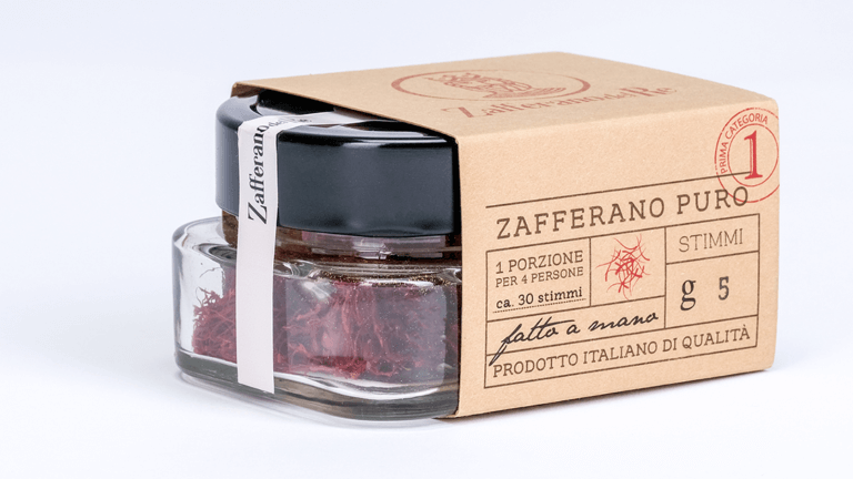 Studio La Regina - packaging di Zafferano del Re