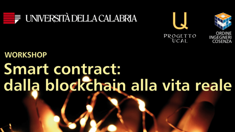 Studio La Regina - workshop "Smart contract: dalla blockchain alla vita reale"