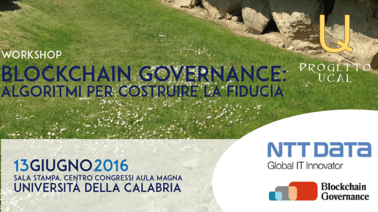 Blockchain governance: algoritmi per costruire la fiducia