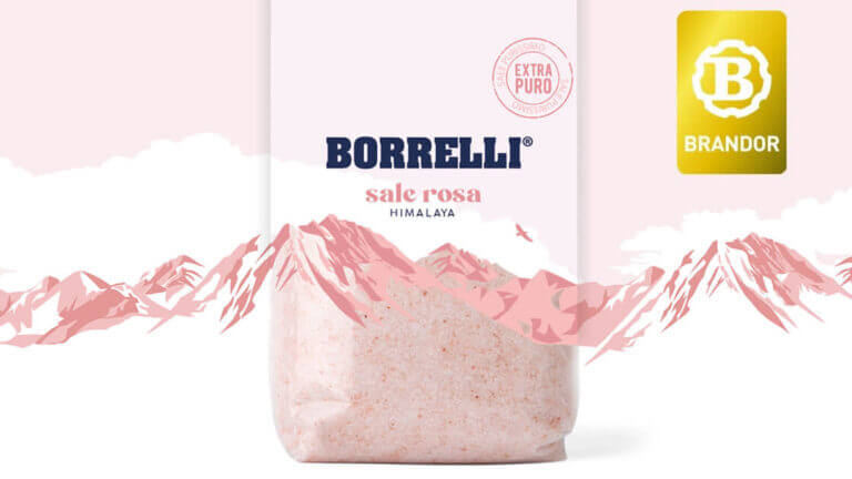 Il packaging di sale rosa Borrelli ottiene la menzione d’onore alla Medalla Brandor 2021